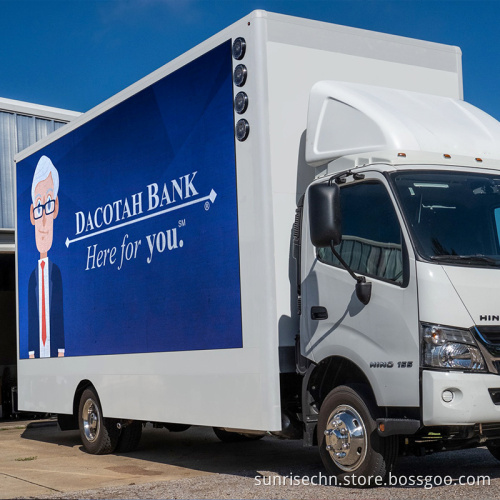 High Resolution LED Outdoor Advertising Displays: P6 Truck-mounted LED Billboards in the US Market